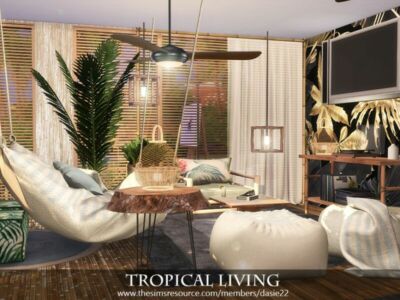 Tropical Living By Dasie2 Sims 4 CC