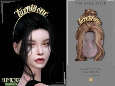 Twenty ONE Headband Sims 4 CC