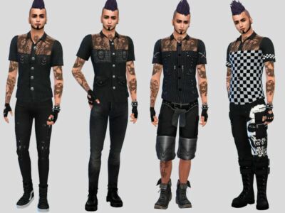 Umbra Buttonup Shirt Sims 4 CC