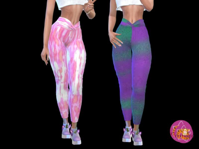 sims 4 cc unicorn leggings by xxxtigs 2