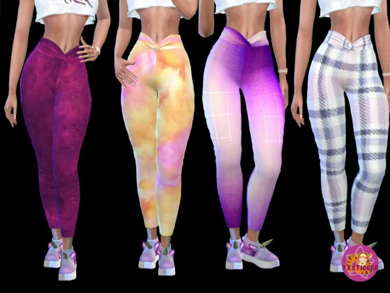 sims 4 cc unicorn leggings by xxxtigs 3