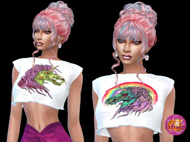 Unicorn (TOP) By Xxxtigs Sims 4 CC