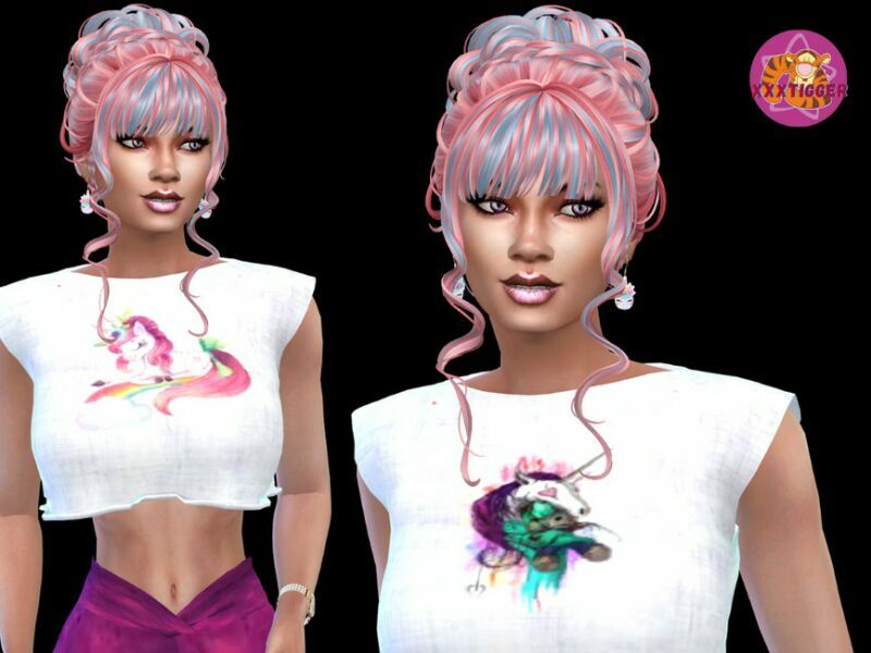 sims 4 cc unicorn top by xxxtigs 2