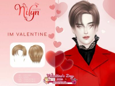 Valentine S DAY IM Valentine Hair Sims 4 CC