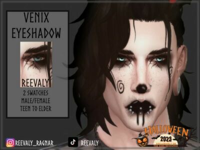 Venix Eyeshadow By Reevaly Sims 4 CC