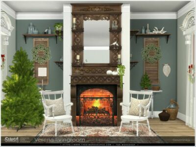 Verena Livingroom By Severinka_ Sims 4 CC