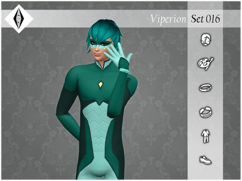 Viperion – SET016 By Aleniksimmer Sims 4 CC