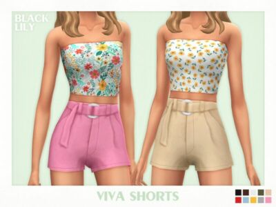 Viva Shorts Sims 4 CC