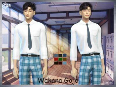 Wakana Gojo By Garfiel Sims 4 CC