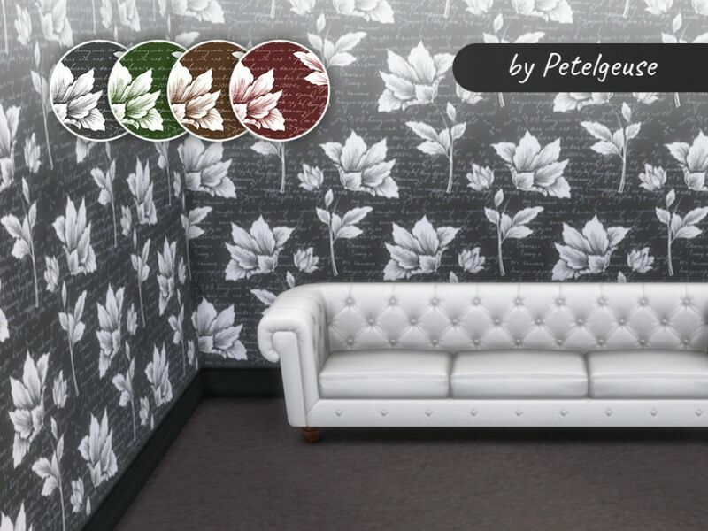 Wallpaper 07 By Petelgeuse Sims 4 CC