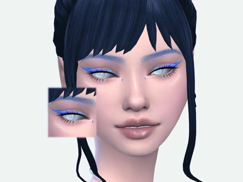 Water Fairy Eyeliner By Sagittariah Sims 4 CC