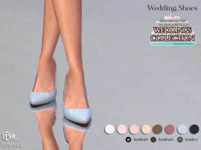 Wedding Shoes Sims 4 CC