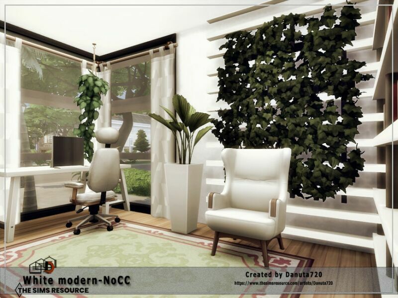 sims 4 cc white modern no cc by danuta720 7