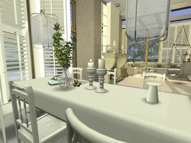 sims 4 cc whitewash dining and family by fredbrenny 5