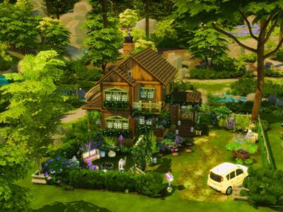 Windenberg Cottage By SGK45 Sims 4 CC