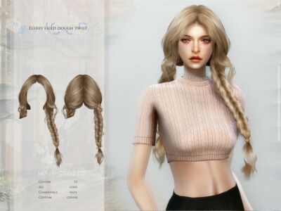 Wings-Er0220-Fluffy Fried Dough Twist By Wingssims Sims 4 CC