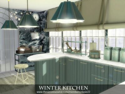 Winter Kitchen By Dasie2 Sims 4 CC