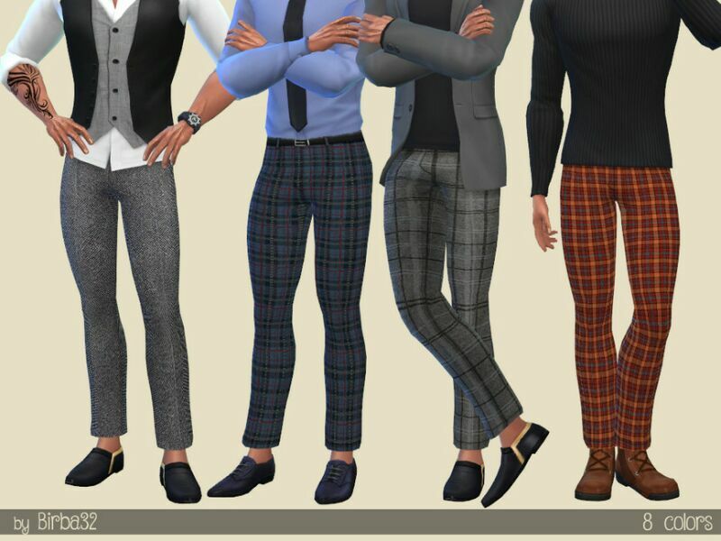 Winter Trousers – MAN By Birba32 Sims 4 CC