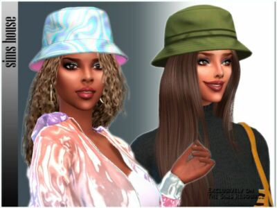 Women’S Bucket HAT Sims 4 CC