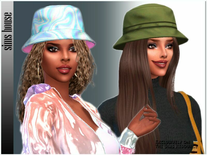 Women’S Bucket HAT Sims 4 CC