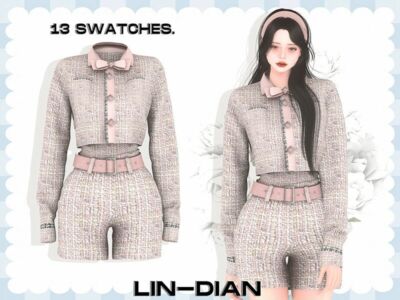 Women’S TWO Piece Suits Sims 4 CC