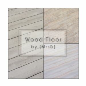 Wood Floor | 3 Swatches By Mrsbarbiex3 Sims 4 CC