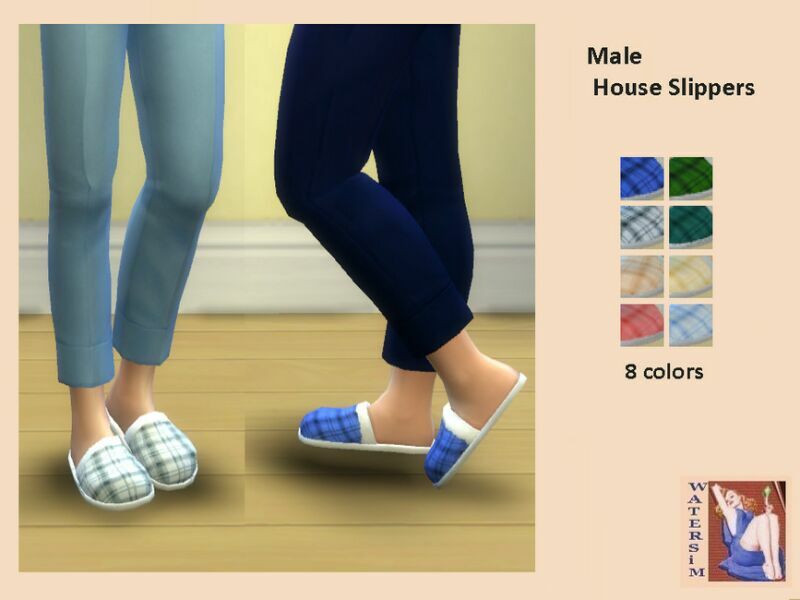 WS MAN Slipper – RC By Watersim44 Sims 4 CC