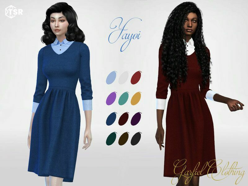 Yayoi By Garfiel Sims 4 CC