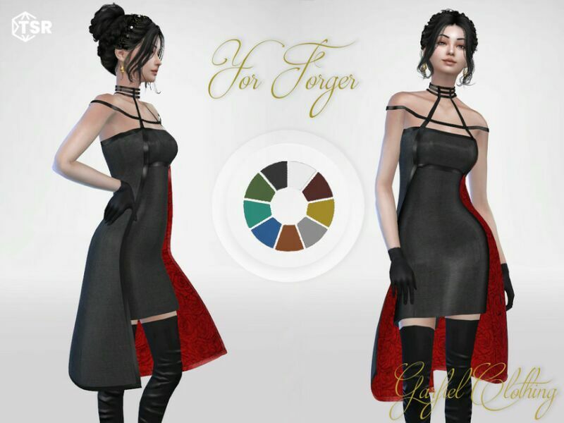 YOR Forger By Garfiel Sims 4 CC