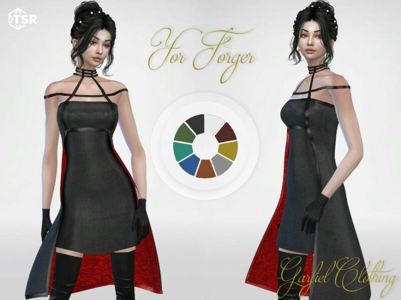 sims 4 cc yor forger by garfiel 2