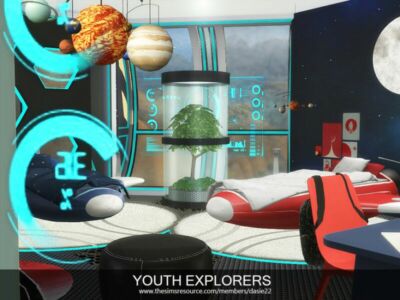 Youth Explorers By Dasie2 Sims 4 CC