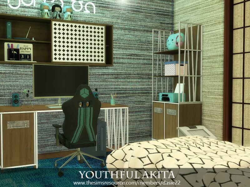 sims 4 cc youthful akita by dasie2 3