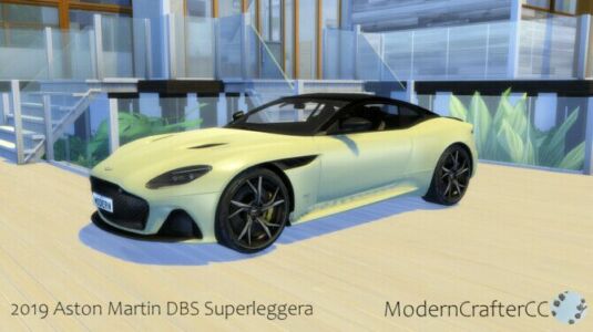 2019 Aston Martin DBS Superleggera Sims 4 CC