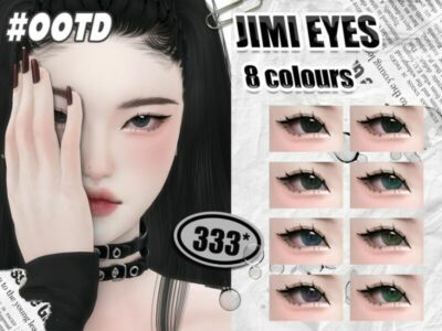 333-Jimi Eyes By Asan333 Sims 4 CC