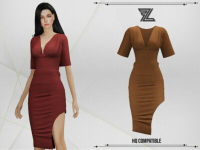 Abby Dress By Forlima Sims 4 CC