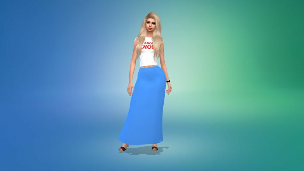 sims 4 cc af hq long skirt free version download by vtk 5