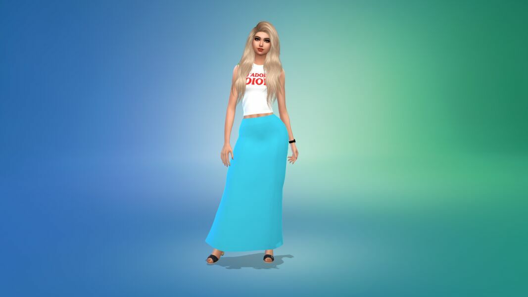 sims 4 cc af hq long skirt free version download by vtk 7