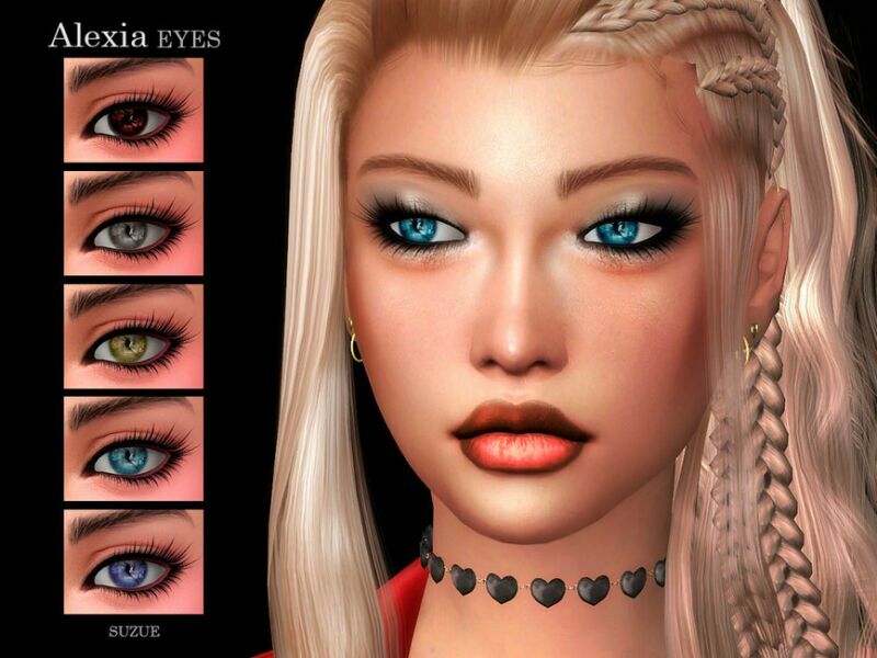 Alexia Eyes N23 By Suzue Sims 4 CC