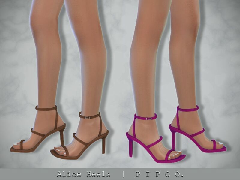 Alice Heels. By Pipco Sims 4 CC