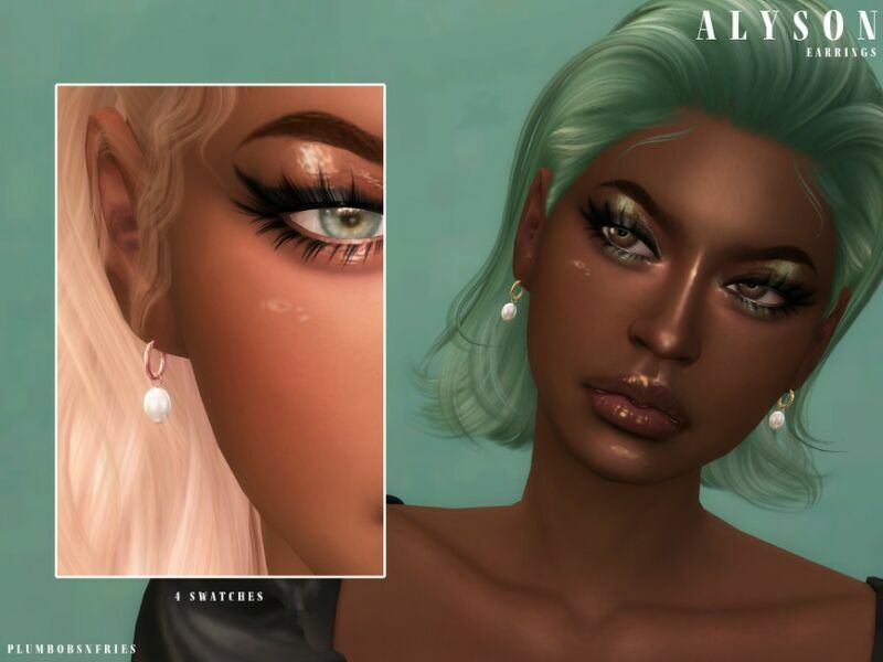 Alyson | Earrings Sims 4 CC