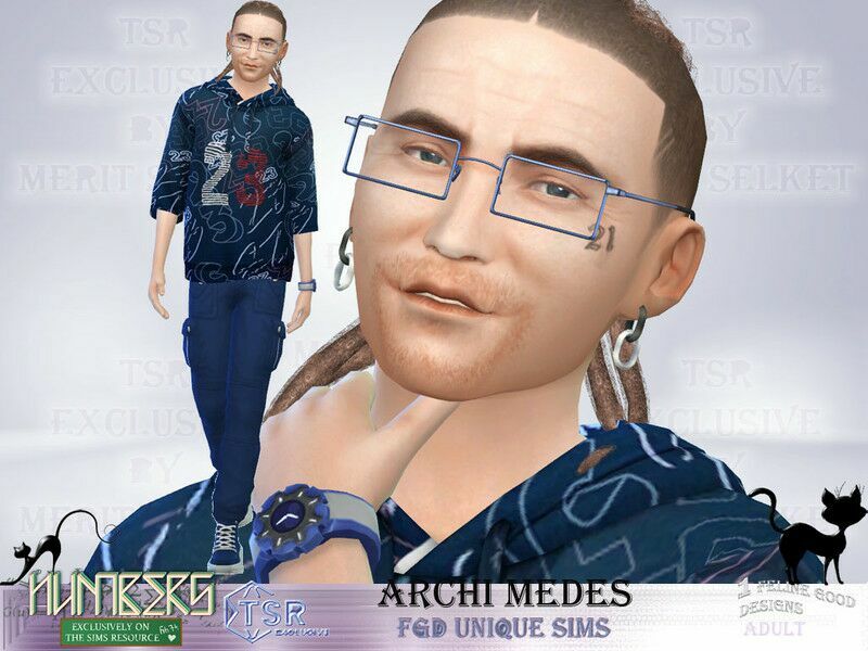 Archi Medes Sims 4 CC