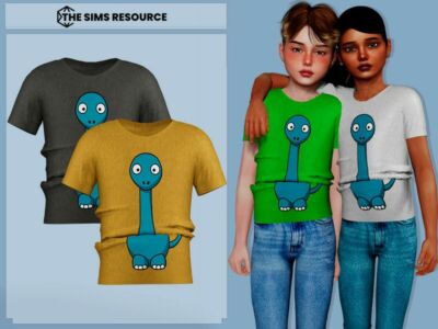 Asha T-Shirt By Couquett Sims 4 CC