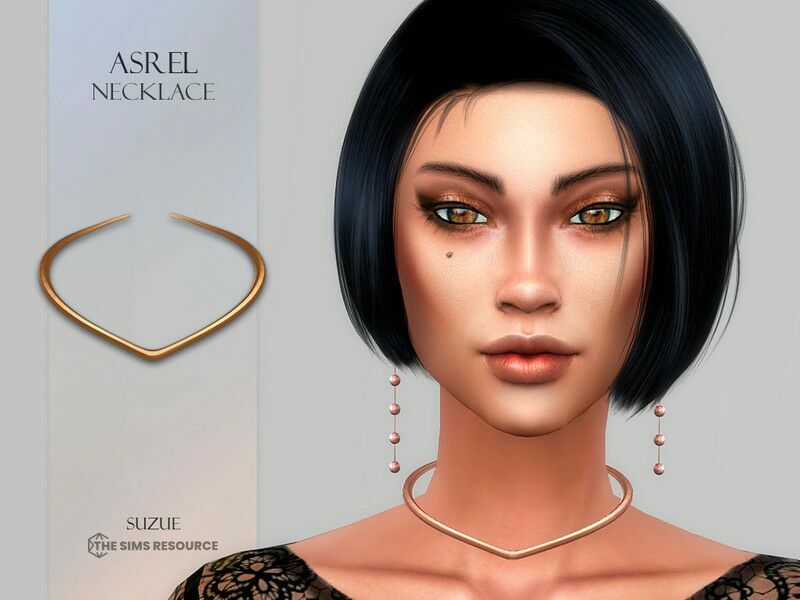 Asrel Necklace Sims 4 CC