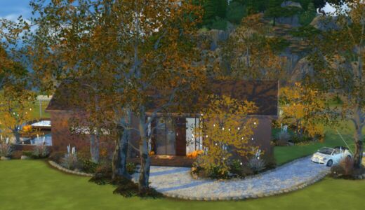 Autumn House Sims 4 CC