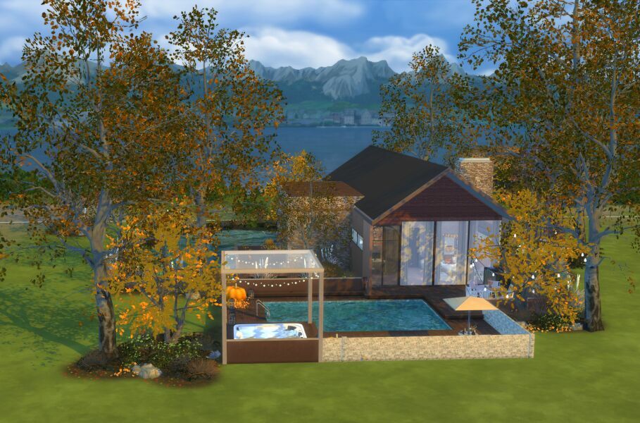 sims 4 cc autumn house 3