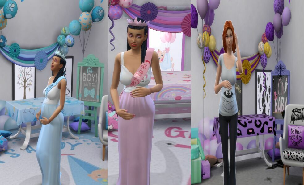 Baby Shower CC Pack By Moddestsimmer Sims 4 CC