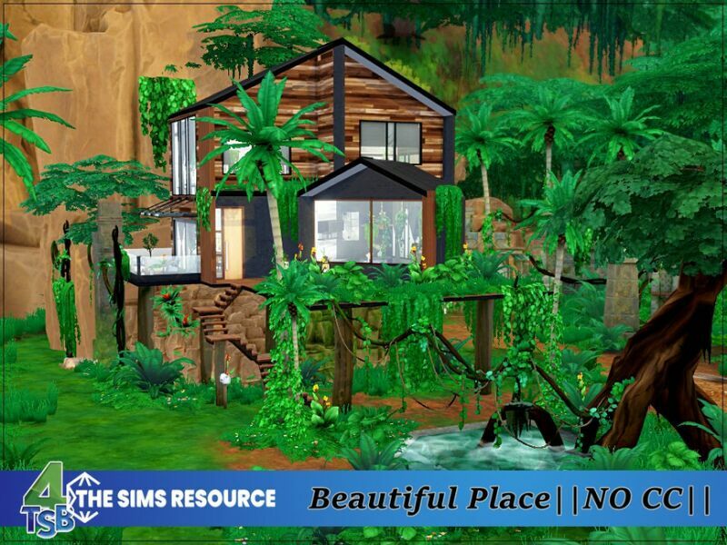 sims 4 cc beautiful place by bozena 2