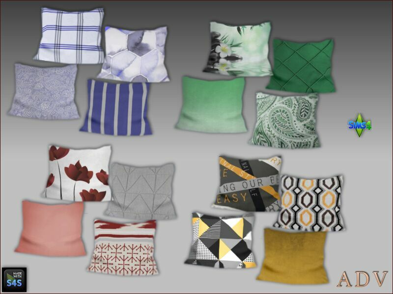 sims 4 cc blankets pillows and rugs 8