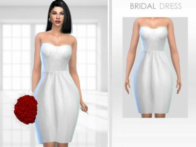 Bridal Dress Sims 4 CC