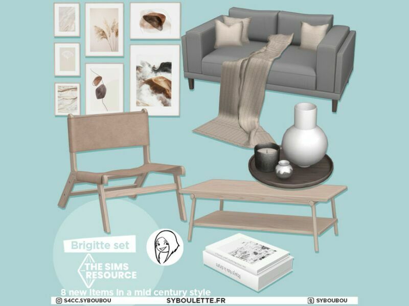 sims 4 cc brigitte living room set by syboubou 4